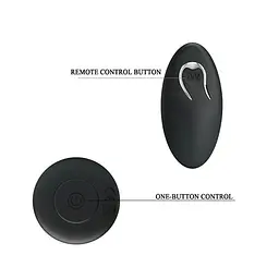 Анальна пробка Mr.Play Vibrating Anal Plug 12.4 см (чорний) - мініатюра 6