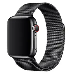 Ремінець Milanese Loop Strap для Apple Watch 38/40mm Dark Grey - мініатюра 2