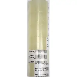 Стрічка клейка канц. Economix light 24ммх10яр прозор. E47823 - мініатюра 1