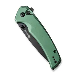 Ніж складаний Sencut Serene S21022B-5 зелений, чорне лезо - мініатюра 5