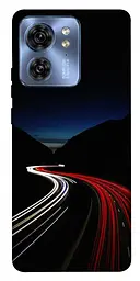 Чохол Demsky Червоно-біла дорога для Motorola Edge 40