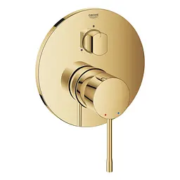 Змішувач прихованого монтажу з перемикачем на 3 положення Grohe Essence 24092GL1, Золотий