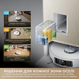 Робот-пилосос миючий Dreame Bot Matrix 10 Pro White - мініатюра 5