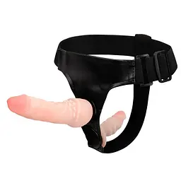 Подвійний страпон Baile Ultra Female Harness Duo, 16,2 см