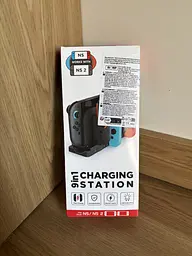 Зарядна док-станція YUANHOT 9-в-1 для контролерів Nintendo Switch 2, OLED, Original, Joy-Con двоспрямована магнітна станція чорна (SKU-032) - мініатюра 9