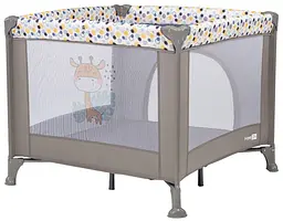 Манеж для дитини FreeON Square Жираф, grey