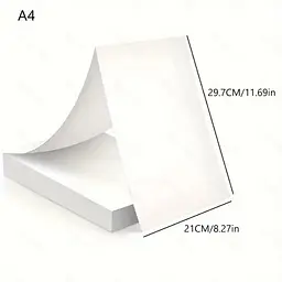 Термопапір A4 для термопринтера папір 210х297мм A4 Folder Thermal Paper UKC 50 аркушів - мініатюра 2