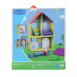 Ігровий набір Peppa Pig будиночок з меблями і фігуркою (F2167)