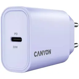 Зарядний пристрій Canyon 30CL OnCharge USB-C PD30W Purple (CNE-CHA30CLPU) - мініатюра 2