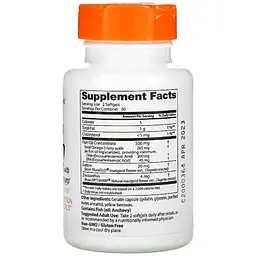 Формула для покращення зору Doctor's Best Lutemax 60 желатинових капсул - мініатюра 2