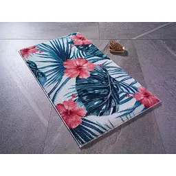 Килимок для ванної кімнати Confetti Hibiscus Mercan 50 x 57