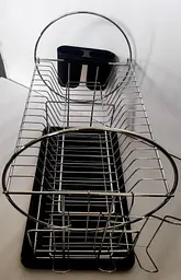 Сушіння для посуду Dish Rack WL 2605 C Silver - мініатюра 3