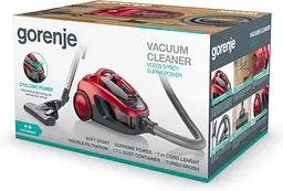 Пилосос Gorenje VCE03SPRCY VC-T4019 (736482) - мініатюра 6