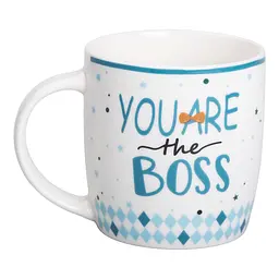 Чашка порцелянова YOU ARE THE BOSS 450 мл чоловіча Liling Rongxiang Ceramic RX-N240278YBOSS - мініатюра 11