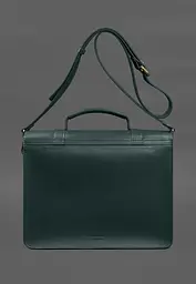 Шкіряна сумка-портфель Porte зелений - мініатюра 3