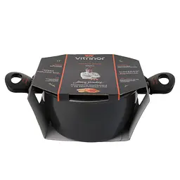 Каструля з кришкою CHEF COLLECTION із антипригарним покриттям VITRINOR 20 см 2.8 л - мініатюра 2