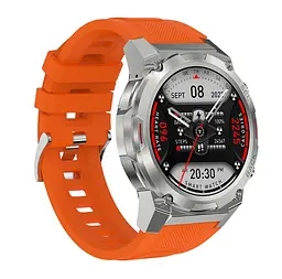 Смарт-годинник Oukitel BT-50 IP68 AMOLED Silver-Orange - мініатюра 2