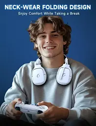 Навушники CapTain 780 Gaming Headset White - мініатюра 2