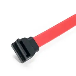 Кабель для передачі даних SATA Right Angle Signal 7 Pin - 7 Pin 0.3 м Extradigital (KBV1742) - мініатюра 3