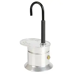 Кавоварка Bo-Camp Aluminium 1-cup Silver срібляста (2200535) - мініатюра 5