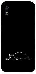TPU чохол Demsky Lazy cat для Samsung Galaxy A10 (A105F)