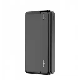 Портативна батарея Power Bank INKAX PB-02A 20000 mAh 2xUSB/1xType-C/1xMicro USB Чорний
