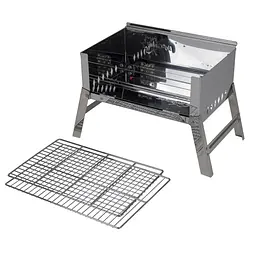 Гриль вугільний Bo-Camp Compact Delux Silver (8108360) - мініатюра 7