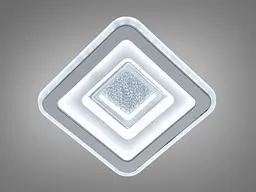 Світильник LED Diasha 12180 20 см, 38W, 2090 лм, IP20, акрил, сучасний стиль
