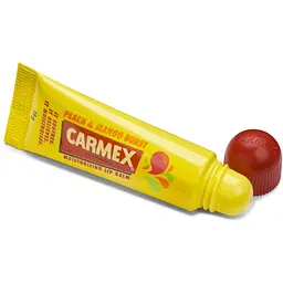 Бальзам для губ Carmex Tube Peach&Mango зі смаком персика й манго 10 г - мініатюра 2