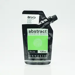 Акрилова фарба Sennelier Abstract, 120 мл, Флуоресцентний зелений (Fluo Green)