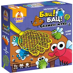 Игра настольная Vladi Toys Бац! Бац! Бешеные мухи (VT8055-37)