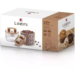 Набір ємностей для зберігання Bergner Coffee & Tea Lovers 2 шт. (BG-20503-MM) - мініатюра 3