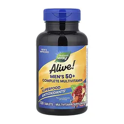 Мультивітамінний комплекс для чоловіків 50+ Men's 50+ Complete Multivitamin - 130 tabs