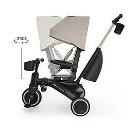 Триколісний велосипед Kinderkraft Jazz 3 Beige (KRJAZZ03BEG0000) - мініатюра 10