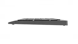 Клавіатура бездротова KBW-01G-UA, Black/Grey, USB 2.4GHz, 104 кнопки, акумулятор 400 mAh Maxxter teh0020624 - мініатюра 2
