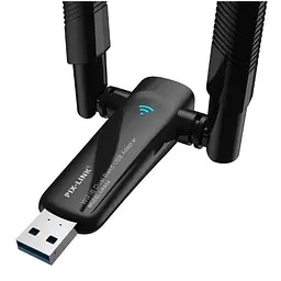 Бездротовий USB Wi-Fi адаптер Pix-Link AX1800 LV-UAX04, 2.4 / 5 GHz чорний (17961) - мініатюра 5