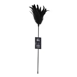 Лоскіт чорний Art of Sex - Feather Paddle, перо молодого півня - мініатюра 3
