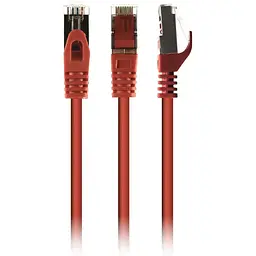 Патч-корд Cablexpert 2м S/FTP Cat 6A CU LSZH red (PP6A-LSZHCU-R-2M)