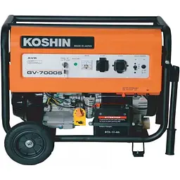 Генератор бензиновий Koshin GV-7000S [158828] - мініатюра 2