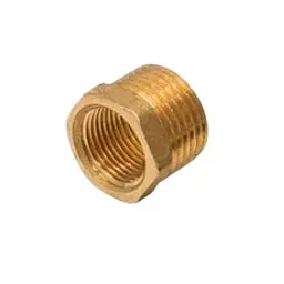 Футорка Lexline К.0701-В 3/8"х1/2" ВН посилена латунь 30412 - мініатюра 2