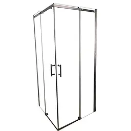 Душова кабіна без піддону Koer SR SC03-90x90x200-TR-07 прозоре скло Easy Clean 6 мм, graphite KR5359, Універсальна, прозорий, графіт - мініатюра 9