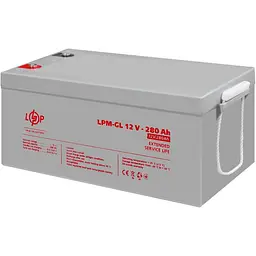 Акумулятор LogicPower GEL 12V (12V/280Ah/3360Wh) (13185) [109363] - мініатюра 4