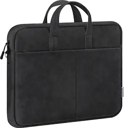 Сумка для ноутбука 15.6'' Defender PU шкіра, карман, чорна - мініатюра 2