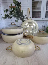 Набір посуду O.M.S. Collection 3024-IND Ivory - мініатюра 7