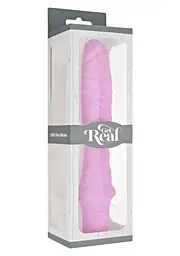 Вібратор Get Real Classic Large Vibrator Pink, 25х4.5 см рожевий - мініатюра 3