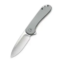 Ніж складаний кишеньковий Civivi Elementum, (7.5 см) D2 / G10 сірий