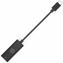 Перехідник USB 3.0 Type-C --> Ethernet RJ45 HP чорний - мініатюра 3