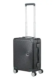 Валіза 55 См American Tourister SOUNDBOX ALU BRUSHED ANTHRACIT 55x40x23 MI3*18001 - мініатюра 4