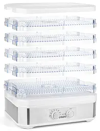 Сушарка овочів та фруктів Eisen EFD-055W 500W White - мініатюра 6