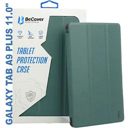 Чохол до планшета BeCover Soft Edge stylus holder Samsung Tab A9 Plus SM-X210/SM-X215/SM-X216 11.0" Dark Green (710368) - мініатюра 2